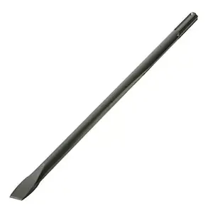 25mm x 600mm SDS Max Gouging Chisel Drill Bit 18mm Round Shank