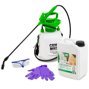 Black Spot Crikey Mikey Black Spot Mould Wizard 5L & Cleaning Sprayer Kit