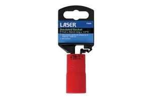 Laser 7995 1000v VDE Insulated Socket 1/2" Drive 17mm