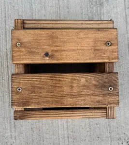 Simply Wood Churchill Square Planter Compact