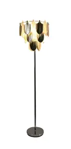 Lighting123 Ferndale Floor Lamp E27 Bulb Cap for Living Room Bedroom Office