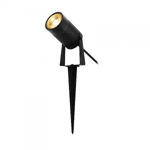 5Watt LED Garden Spike Light 240V Warm White With Colour Filters