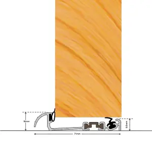 Exitex Macclex 15/56 (Thermal Break) 1000mm - Aluminium