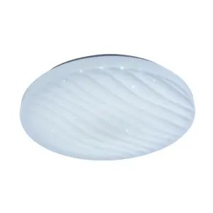 Luminosa Silvy Dimmable LED Flush Light 72W 4500Lm