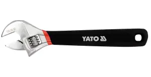 Yato professional adjustable wrench 150mm long anti slip grip (YT-21650)