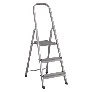 Sealey Aluminium Step Ladder 3-Tread EN 131 ASL3S