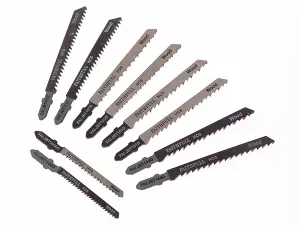 Faithfull  Jigsaw Blade Set of 10 Assorted FAIJBSET10