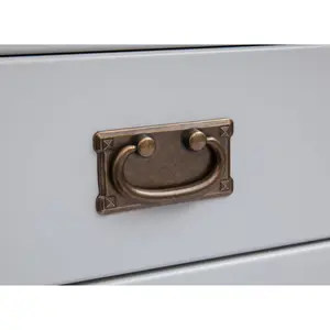 Argenta 5 Drawer Chest of Drawers Bras Drop Handle