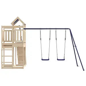 Berkfield Outdoor Playset Solid Wood Pine