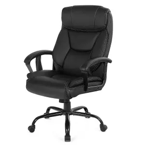 Costway Executive Chair 6 Point Massage 360 Swivels Adjustable High Back Office Chair