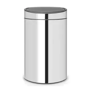 Brabantia Touch Bin Brilliant Steel / 40 L