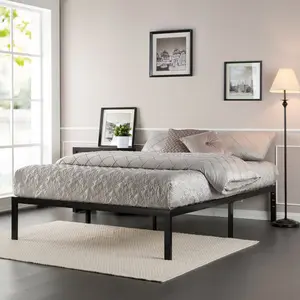 Chicoine Minimalist Metal Bed Frame Kingsize (5')