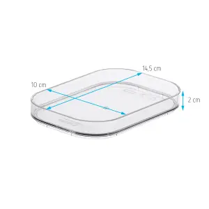 SmartStore Compact Stackable Transparent Lid for SmartStore Compact Extra-small Crate