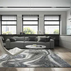 Marble Grey Tone Rug 120cm x 170cm