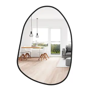 Irregular Framed Bathroom Mirror Decorative Mirror W 510 mm x H 750 mm