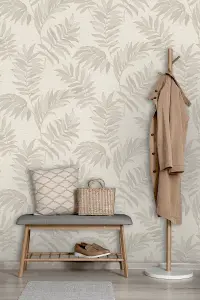 Sumatra Palm Leaf Natural Wallpaper