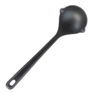 Ladle Heat Resistant Ladle Kitchen Recycled Materials Black