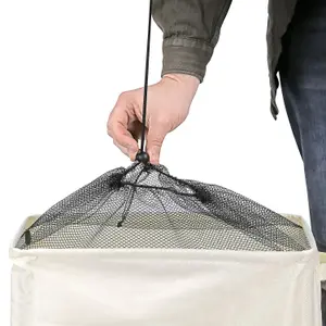 Sorter and Organizer on Wheels - 22" Rolling Slim Laundry Basket with Stand - Laundry Hamper Basket