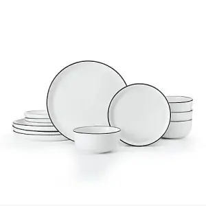 Mikasa Limestone 12 Piece Dinner Set