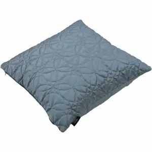 Bloxom Square Throw Cushion Wedgewood Blue / 60 x 60cm