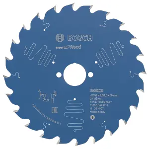 Bosch Professional Circular Saw Blade Expert for Wood - 190 x 30 x 2.0 mm, 24 Teeth