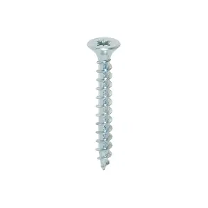 TIMCO Solo Countersunk Silver Woodscrews - 5.0 x 40 (200pcs)