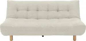 Habitat Kota 3 Seater Boucle Clic Clac Sofa Bed - Cream