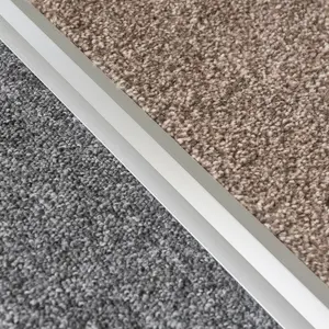 Anodised aluminium z edge carpet profile door floor bar trim 1000mm x 35mm c69 silver