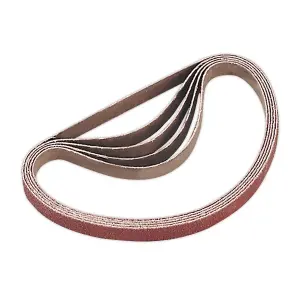 Sealey Sanding Belt Aluminium Oxide 60 Grit 10x330mm Pack of 5 Pieces SA35/B60G