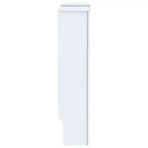 MDF Radiator Cover White 205 cm