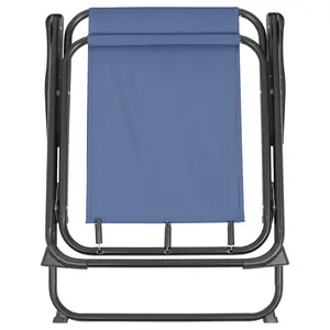 Folding Deck Chair Navy