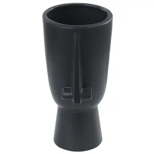 Flower Vase ARTEMIS Ceramic Black