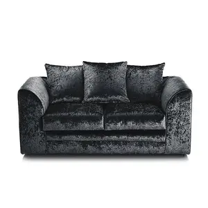 Chicco Velvet Fabric 2 Seater Sofa