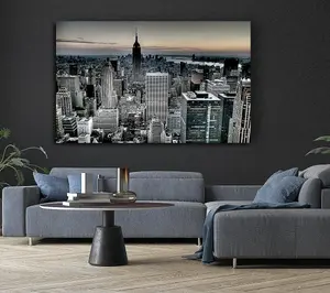 Across New York Canvas Print Wall Art - Medium 20 x 32 Inches