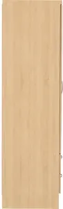 Cascio 4 Door Wardrobe Zipcode Design Finish: Sonoma Oak Effect