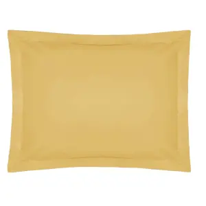 Belledorm Easycare Percale Oxford Pillowcase Saffron (One Size)