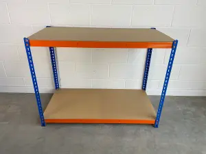 HD Workbench 900h x 1200w x 600d mm 300kg Max Weight per Shelf 2 Levels