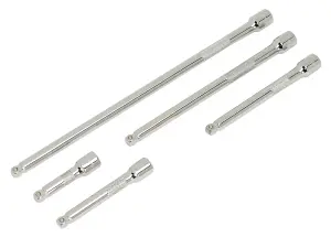 Sealey Wobble Extension Bar Set 5pc 1/4"Sq Drive AK766