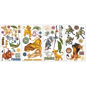 RoomMates The Lion King Peel & Stick Wall Decals