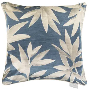 Silverwood Throw Cushion White/Blue