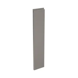 Kitchen Kit Filler Panel 146mm J-Pull - Super Gloss Dust Grey