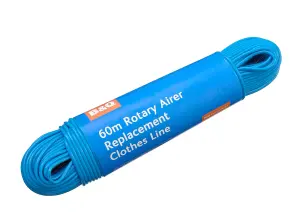 Blue Plastic Replacement washing line, 60m