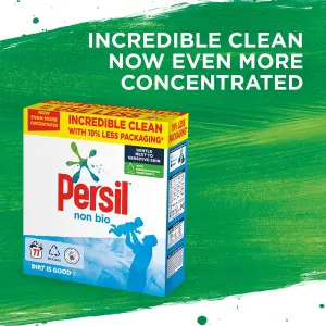 Persil Non-Bio Washing Powder Gentle Next to Sensitive Skin, 154 Washes, 2Pk