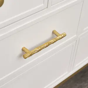 Melody Maison Gold Bamboo Drawer Handle