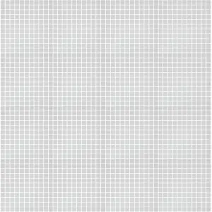 Glina White Gloss & matt Glass effect Flat Glass Mosaic tile sheet, (L)300mm (W)300mm