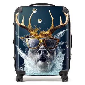 Stag Splashart Suitcase - Large