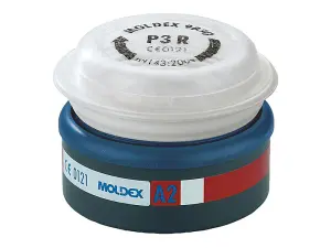 Moldex - EasyLock A2P3 R Pre-assembled Filter (Wrap of 2)