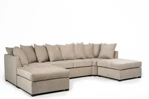 Furniture Stop - Astrid Double Corner Sofa