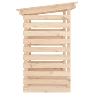 Berkfield Firewood Rack 108x73x108 cm Solid Wood Pine