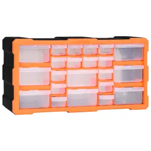 Berkfield Multi-drawer Organiser with 22 Drawers 49x16x25.5 cm